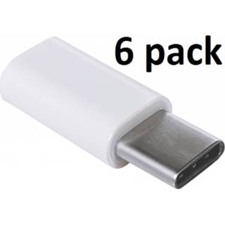 👉 Plastic 6*Micro USB > USB-C