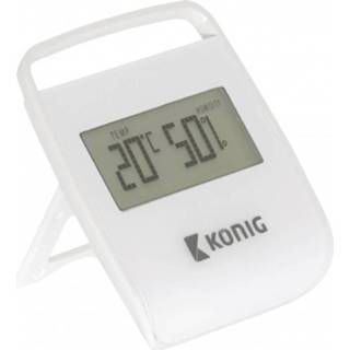 👉 Thermo meter Thermometer/Hygrometer Binnen - König 5412810247776