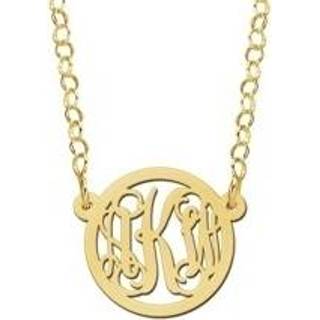 👉 Hanger gouden extra-small Names4ever Monogram + Ketting GMH016