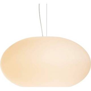 👉 Hanglamp AIH, strakke hanglamp, 28 cm, crème mat