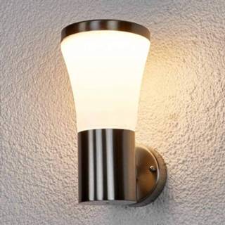 👉 Wandlamp Roestvrijstalen outdoor Sumea met LED