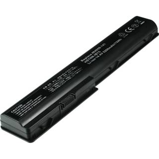 👉 Battery pack zwart 2-Power Main - Batterij voor laptopcomputer 1 x Lithiumion 8-cels 5200 mAh HP Pavilion dv7, dv8 5055190119402