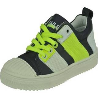 Develab stoere Lage jongens veterschoen leder blauw 42182711 Veter schoenen leder blauw jongens Develab stoere Lage veterschoen