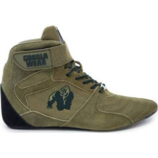 👉 44 active fitness schoenen stuks donkergroen Gorilla Wear Perry High Tops Pro - Army Green Maat 8719497597970