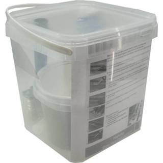 👉 Afdichtingsset RVS active Saniville Universele tbv douchegoot