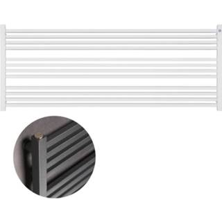 👉 Handdoekradiator graphite IP Bern In 5 Verschillende Maten Horizontaal (Ook elektrische uitvoering) 8719304310259