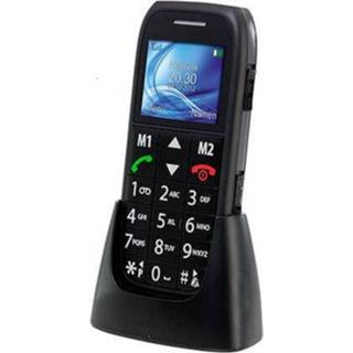 Fysic senioren Mobiele Telefoon zwart FM-7500 Mobiele telefoon zwart senioren Fysic FM-7500 - 8712412562473