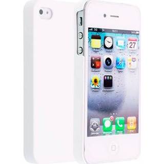 Wit IPhone 4 / 4S Code Bekleed Hard Cover - 4894332007884