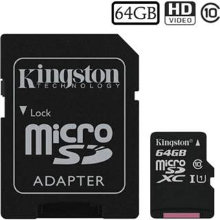👉 Geheugen kaart canvas Kingston Select MicroSDXC Geheugenkaart SDCS/64GB - 64GB