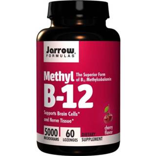 👉 Methyl B-12 Cherry Flavor 500 mcg (100 Lozenges) - Jarrow Formulas