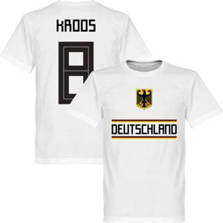 👉 Shirt wit Duitsland Kroos 8 Team T-Shirt -