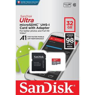 Geheugen kaart Sandisk MicroSDHC geheugenkaart - 32GB Mobile Ultra 619659161422