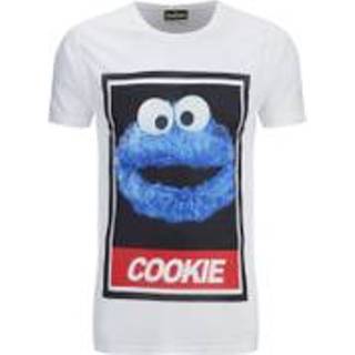👉 Shirt s mannen wit Cookie Monster Street Heren T-Shirt - 5060486473618
