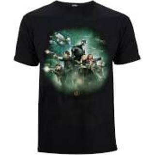 👉 Star Wars: Rogue One Group Battle Heren T-Shirt - Zwart - XL - Zwart