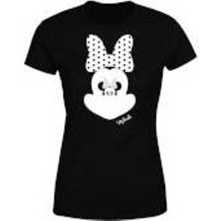 👉 Spiegel Nie Mouse t-shirts Mickey s vrouwen zwart Disney Minnie Illusie Dames T-shirt - 5056185760463