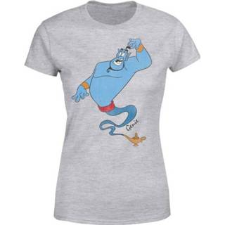 👉 Shirt XXL aladdin t-shirts vrouwen grijs Disney Geest Dames T-shirt -