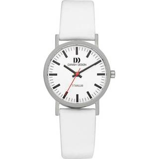 Danish Design Horloge titanium wit vrouwen gespsluiting goud-zilverkleurig streepjes quartz eraal zilverkleurig polshorloge active DDIV18Q199 IV18Q199 Horloge titanium wit vrouwen gespsluiting goud-zilverkleurig streepjes quartz eraal zilverkleurig polshorloge active Danish Design 30 mm IV18Q199 8718569018931