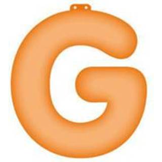 👉 Opblaasletter oranje opblaas letter G