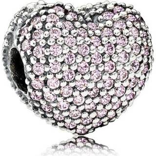 👉 Roze zilveren Pandora Clip-stopper 'Open my heart' zikonia's 791427PCZ 5700302511116