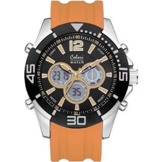 👉 Horloge bruin Colori 'Digital Sports' 47 mm 5-CLD068 8718754156042