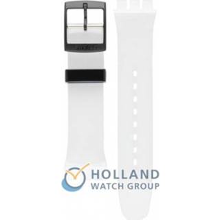 Horlogeband transparante kast unisex Swatch horlogebandje 7610522667839
