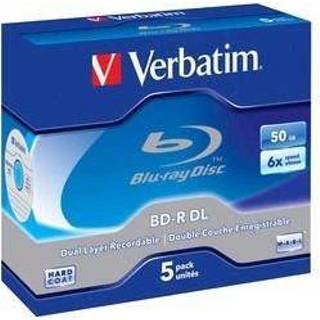 Verbatim Doule Layer DVD 23942437482 43748 BD-R DVD Verbatim BD-R Doule Layer 5 stuks