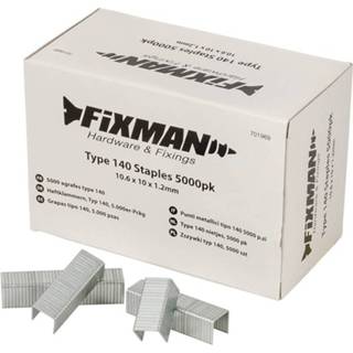 Fixman Type 140 Nietjes, 5000 Stuks 10.,6 X 10 1,2 Mm