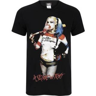 👉 Shirt DC Comics t-shirts XXL suicide squad mannen zwart In We Trust Heren T-Shirt - 5060486470143