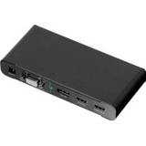 👉 DisplayPort zwart Lindy 38272 1 x DisplayPort, HDMI & VGA + 3.5mm Audio kabeladapter/verloopstu 4002888382724