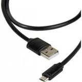 👉 Zwart mannen Vivanco DCVVMCUSB12BK 1.2m USB A Micro-USB B Mannelijk USB-kabel 4008928362510