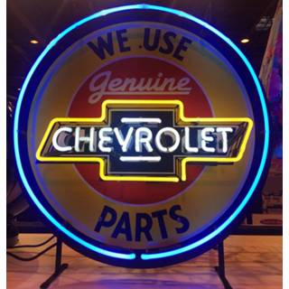 👉 Bord Chevrolet Neon Verlichting Met 64 x cm