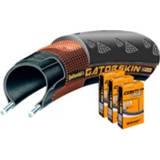 👉 Continental Gatorskin 32c Tyre with 3 Tubes - Racebanden