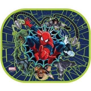 👉 Zonnescherm kunststof multicolor mannen Marvel zonneschermen Spider Man 44 x 36 cm 2 stuks 5205698212727