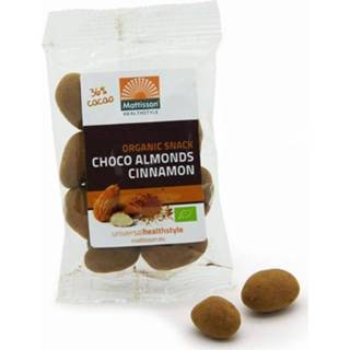 👉 Pure chocolade active Mattisson Healthstyle Amandelen kaneel snack 6 x 35 g 8717677965533