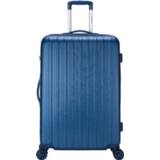 👉 Trolley blauw donkerblauw ABS TSA slot Decent Tranporto-One 76 Dark Blue 8717524858711