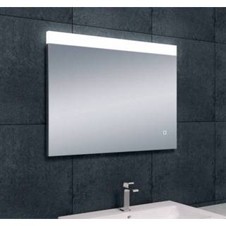 👉 Badkamerspiegel active Single dimbare LED condensvrije 80x60 cm