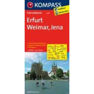 👉 Boek Erfurt - Weimar Jena 1 : 70 000 62Damrak (3850263053) 9783850263054