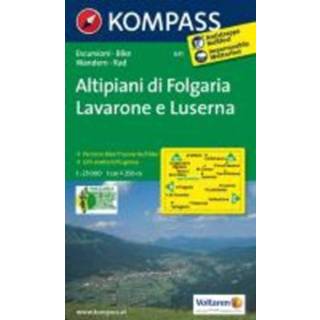 👉 Boek Alpe Cimbra, Folgaria, Lavarone, Lusérn 1 : 25 000 - 62Damrak (3850264696) 9783850264693