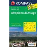 👉 Boek Altopiano di Asiago 1 : 25 000 - 62Damrak (385026534X) 9783850265348