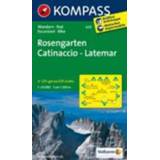 👉 Boek Rosengarten / Catinaccio Latemar 1 : 25 000 - 62Damrak (3850267148) 9783850267144