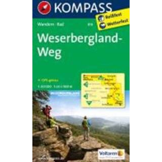 👉 Boek Weserbergland-Weg 1 : 50 000 - 62Damrak (3850268616) 9783850268615