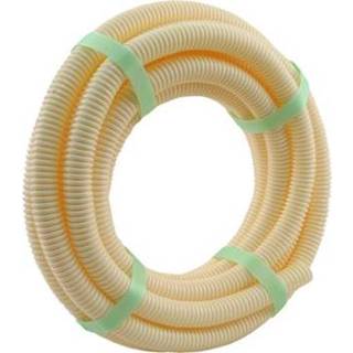 Flexibele buis creme PVC flexibel Swares 16mm 5/8 5m 8711332003707