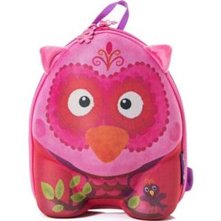 👉 Rugzak polyester roze Okiedog Wildpack Owl 4897024086389