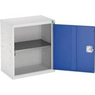 Staal lichtgrijs zelfbouw blauw kantoor meubilair Muurkasten Bott Verso - breedte 52.5 cm 5039350027899