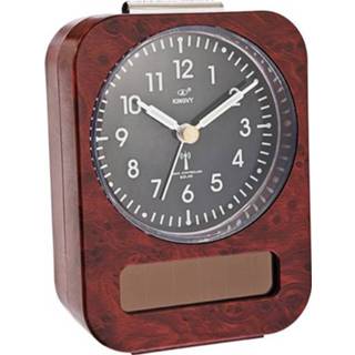 👉 Wekker RC-zonne-energie in houtoptiek