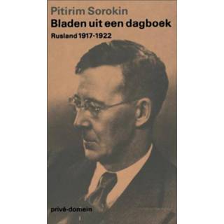 👉 Dagboek Pitrim Sorokin Bladen uit een - Boek (9029546328) 9789029546324