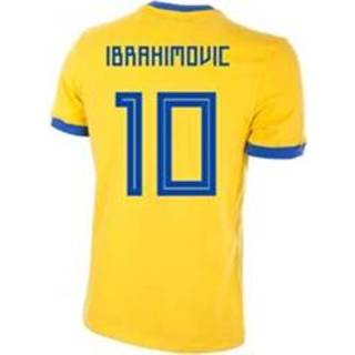 👉 Voetbalshirt Zweden Retro 1970's + Ibrahimovic 10