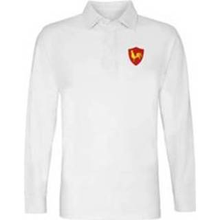 👉 Rugbyshirt wit Rugby Vintage - Frankrijk Retro Shirt 1960's
