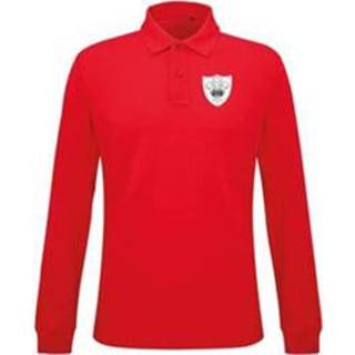 👉 Rugbyshirt rood Rugby Vintage - Wales Retro Shirt 1950's