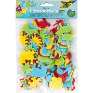Folia zelfklevende viltvormen kinderen, blister kinderen Kinderen Folia zelfklevende viltvormen Kinderen, blister met 112 stuks 4001868078091